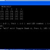 our new output test program 23017-2port-s-v103.py display all 32 GPIO status