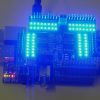 23017-4 plug in Raspberry Pi with our Rs-Pi 4Hub board 64 Blue LED "ON"