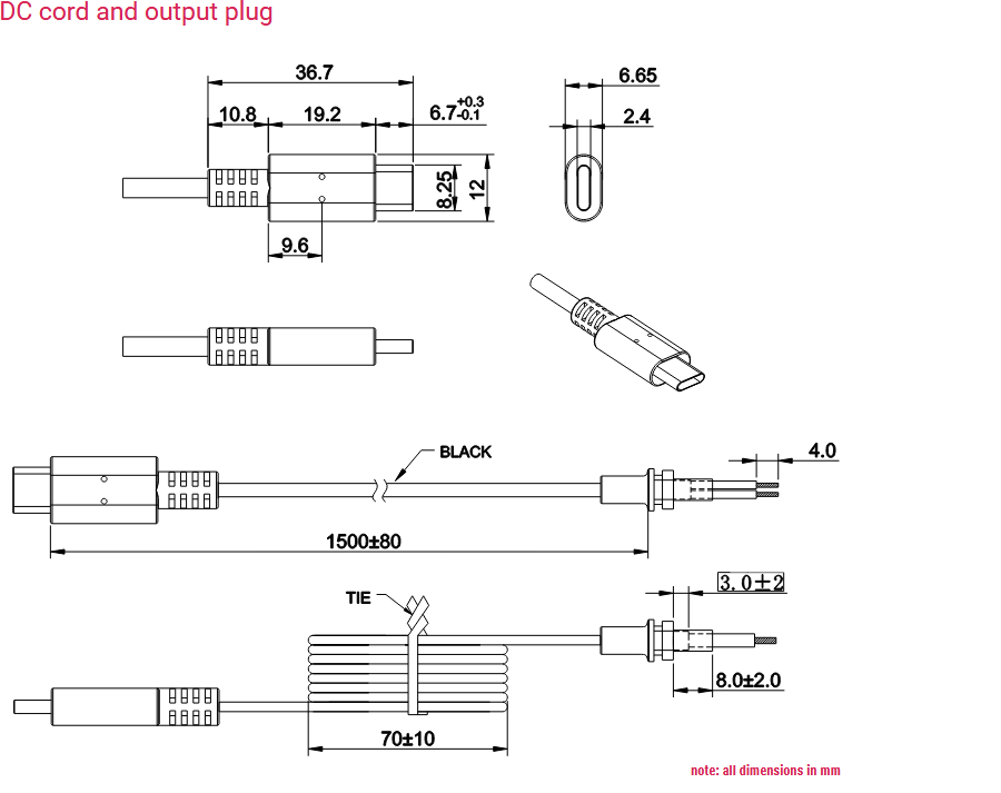 樹莓派 4B 官方電源(5.1V, 3A, USB-C, AU, 白色, 澳規):圖片 3