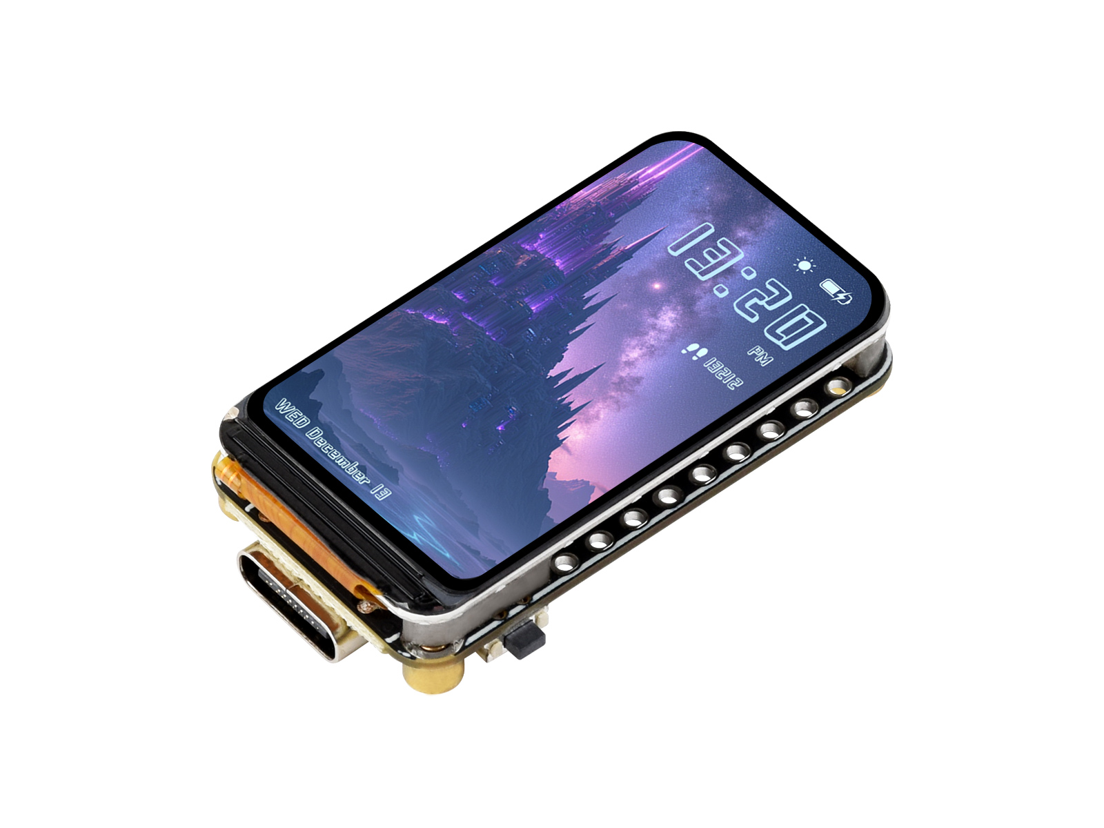 ESP32-S3 1.47 英吋 LCD 螢幕開發板(172x320, 內建 WiFi、Bluetooth)