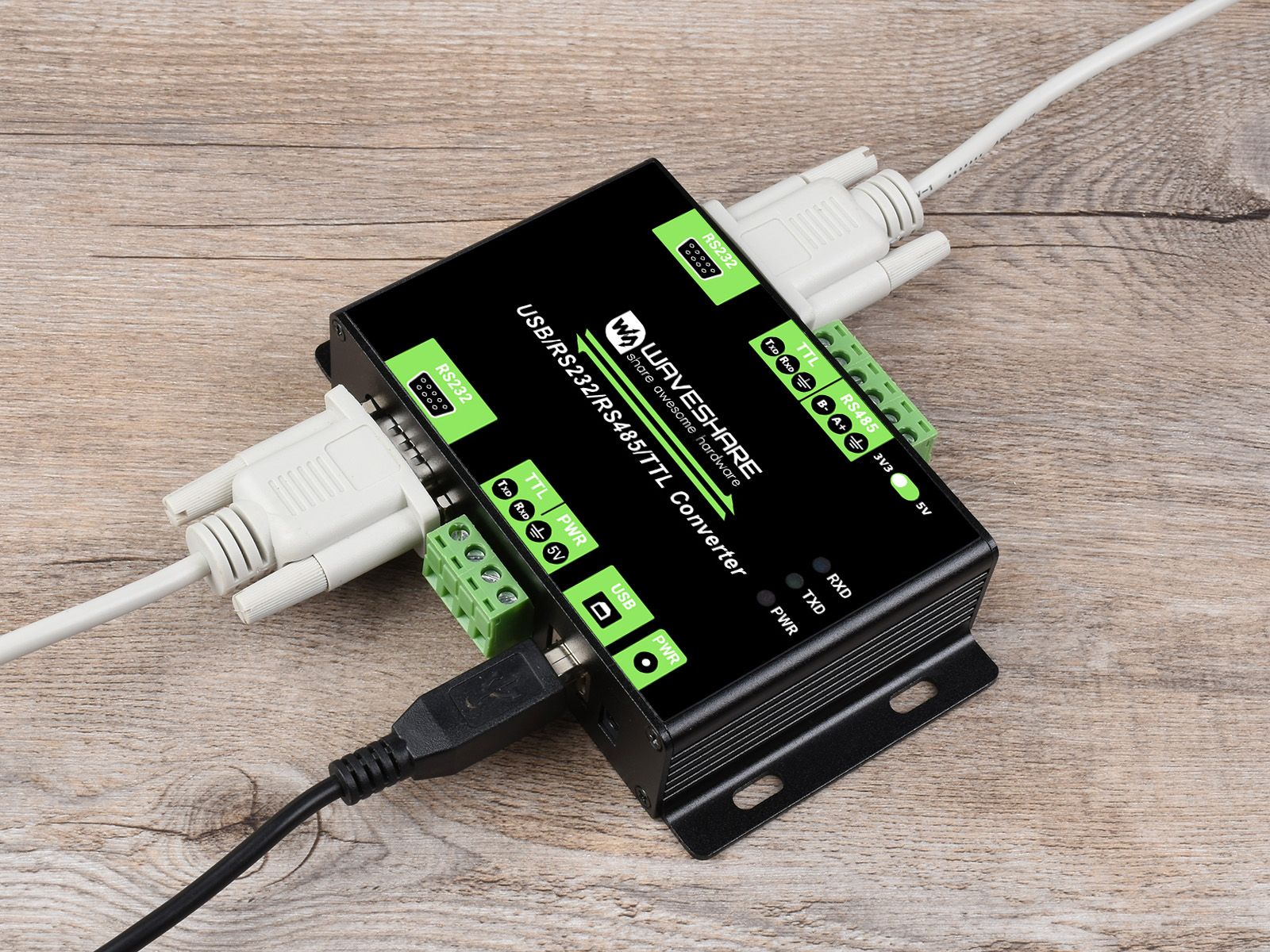 工業級一對多介面隔離型轉換器(支援 USB / RS232 / RS485 / TTL):圖片 7